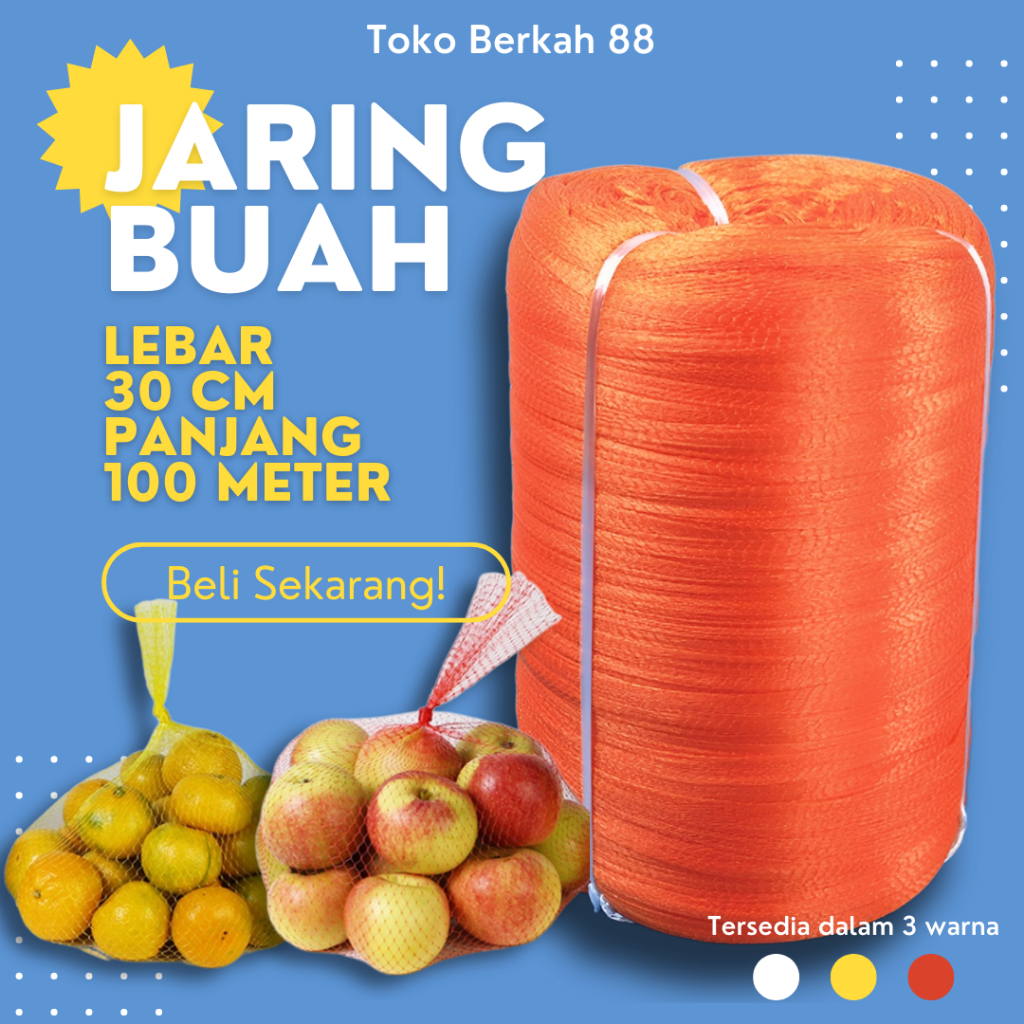 Jaring Buah / Polynet Roll 100 Meter/Roll