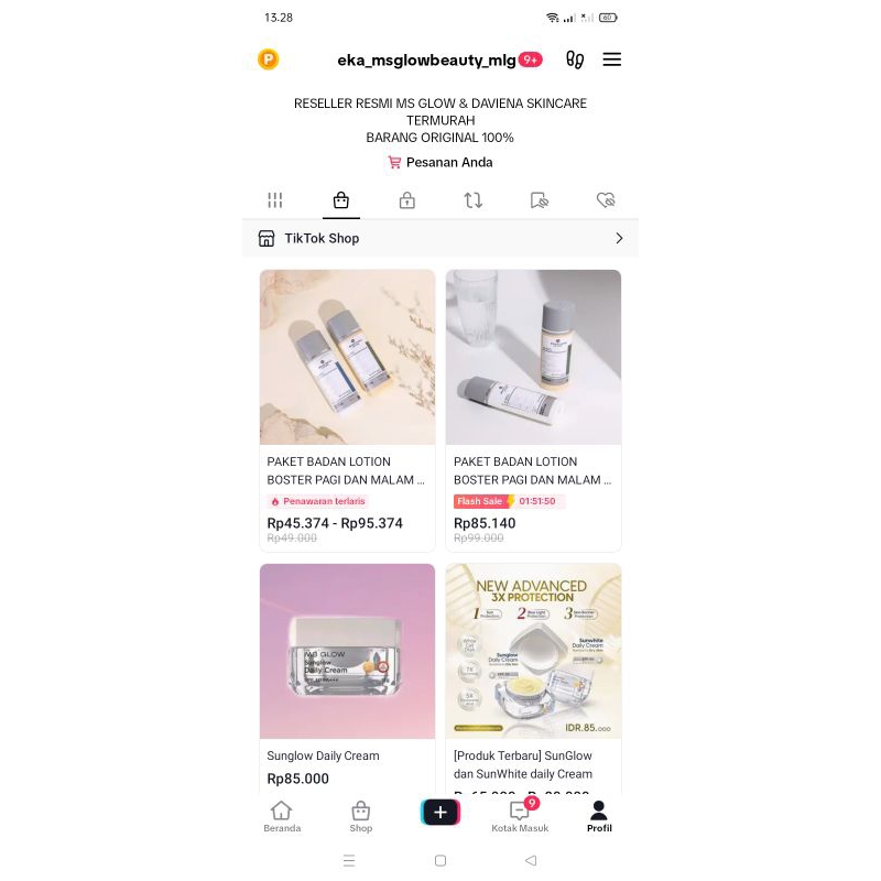 hb pemutih badan aman BPOM