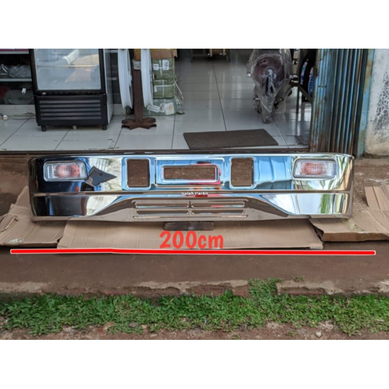bemper crome 200 cm Mitsubishi canter hdl