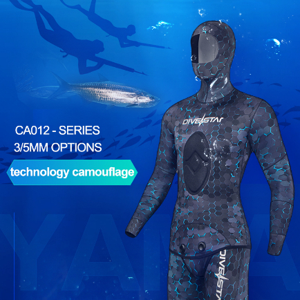 Wetsuit Divestar Titanium Blue 3mm