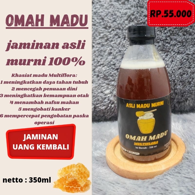 

madu asli murni 100% multiflora