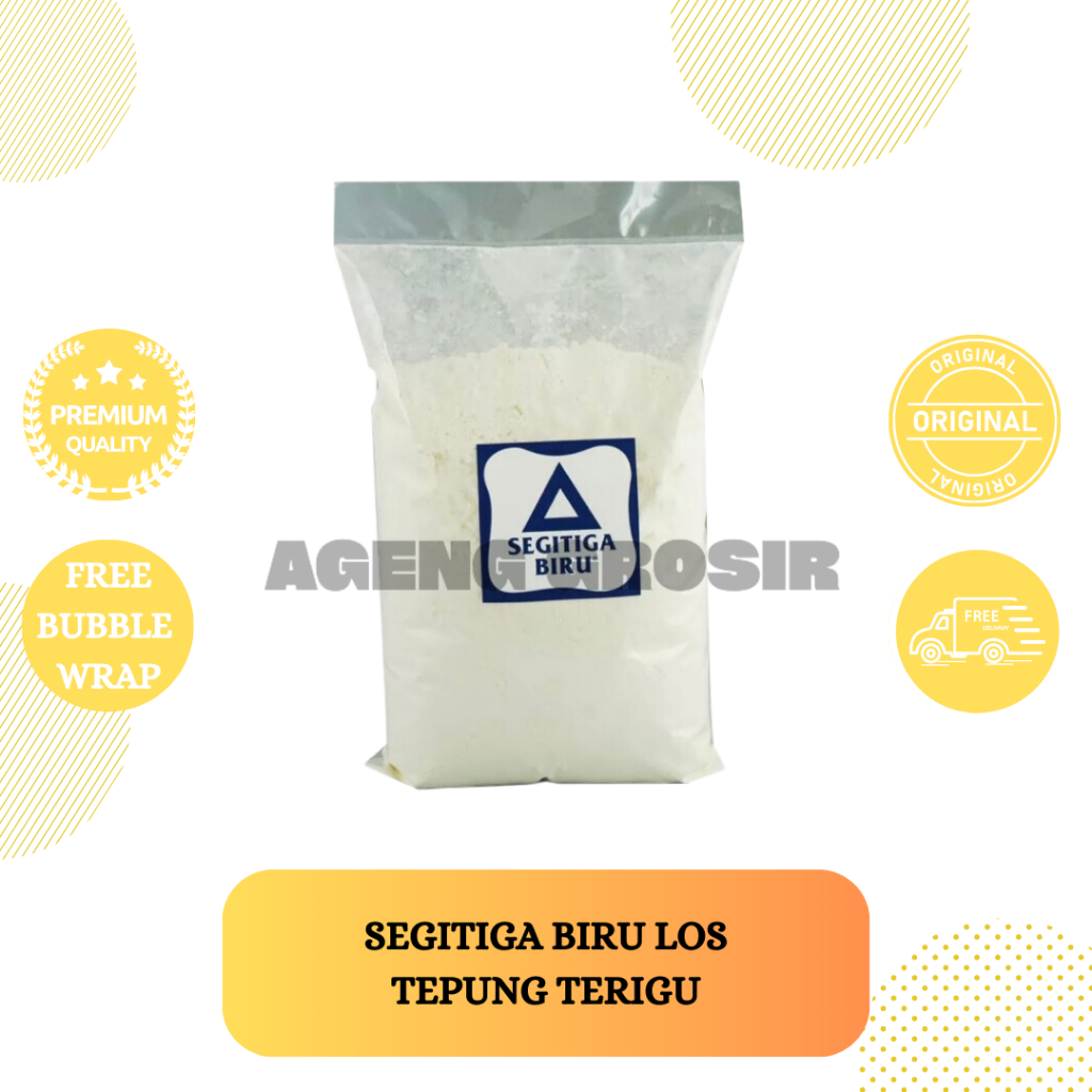 

Tepung Terigu Segitiga Biru Los Repack 1 Kg