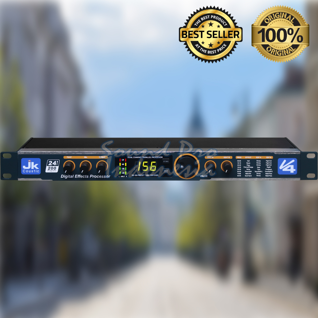 Efek vocal Jk coustic V4 Silver