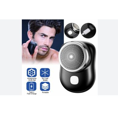 Alat Cukur Listrik Cukur Mini untuk Pria Pisau Cukur Listrik Saku Portabel Pisau Cukur Pemangkas Jen