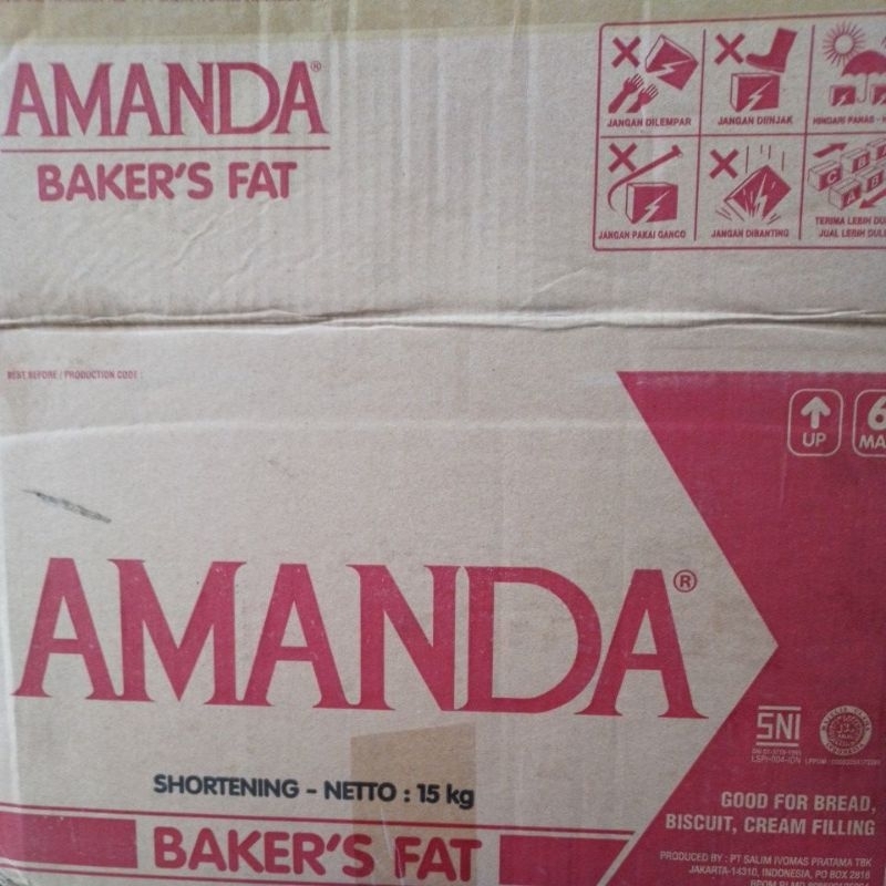 

Amanda putih baker's fat 250 gram