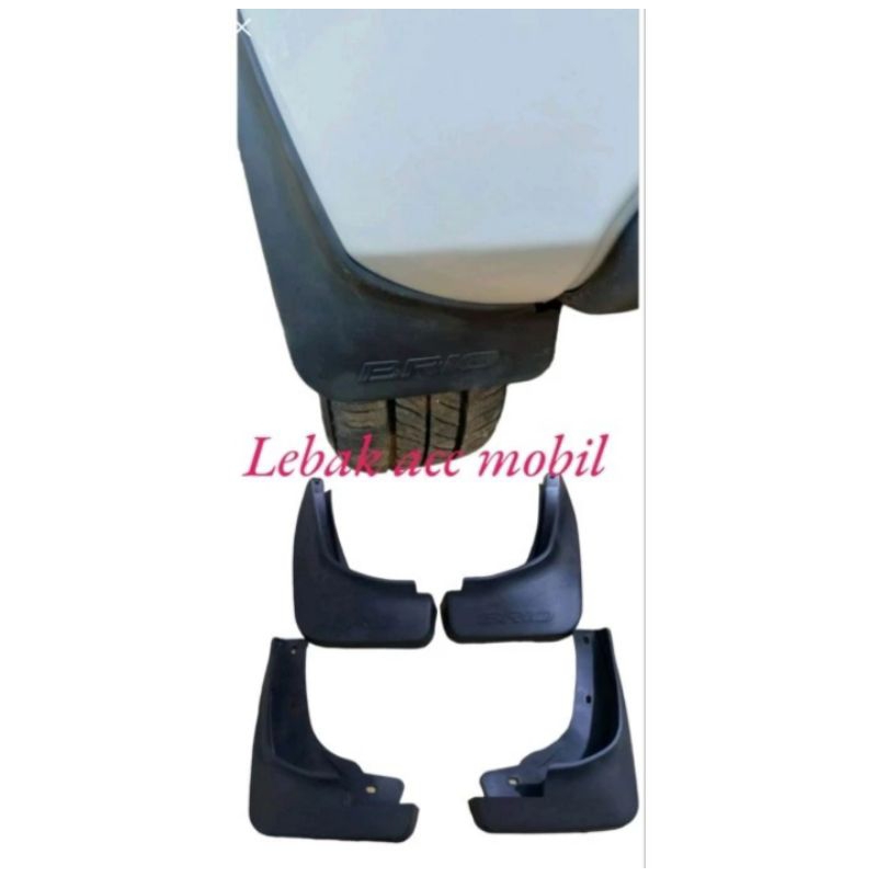 mudguard / karpet lumpur mobile Honda Brio Satya 2018-2022