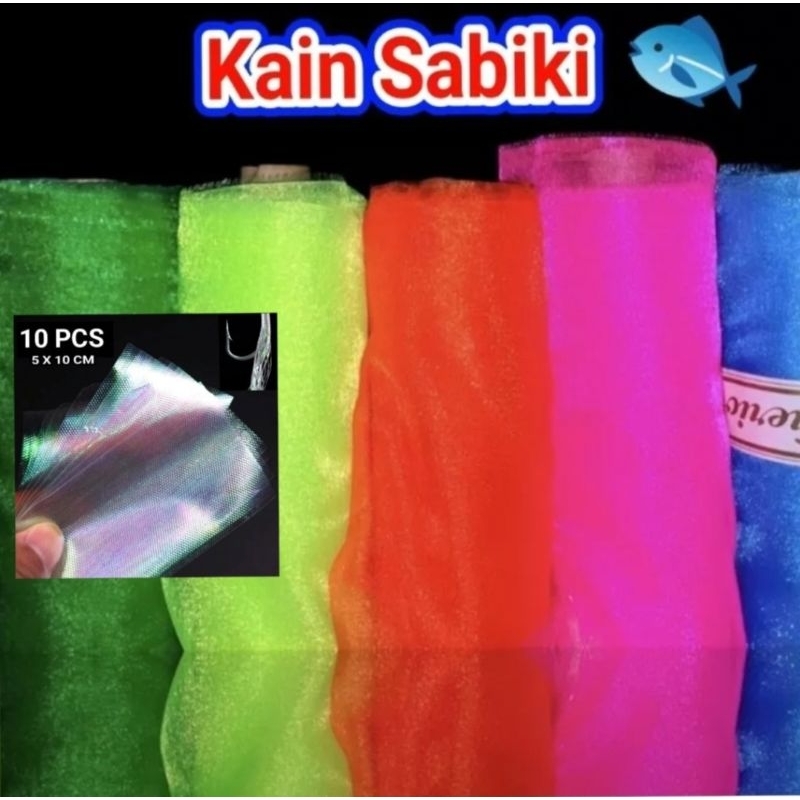 Kain Sabiki ✓ Kain Umpan ✓ Kain pembungkus udang Kain Kotrekan Kain udang Apollo Kain Sabiki Kain Mu