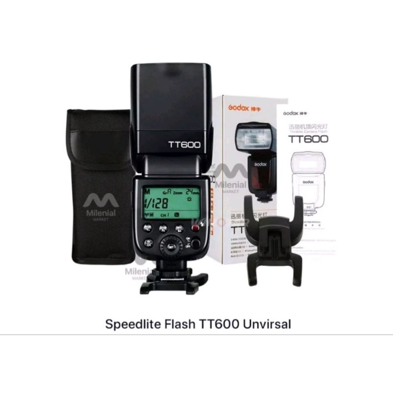 Flash Godox TT600 Universal Speedlite TT600 Universal Second Mulus