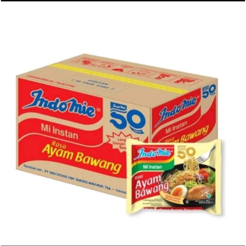 

Indomie ayam bawang 1 karton 40 picis