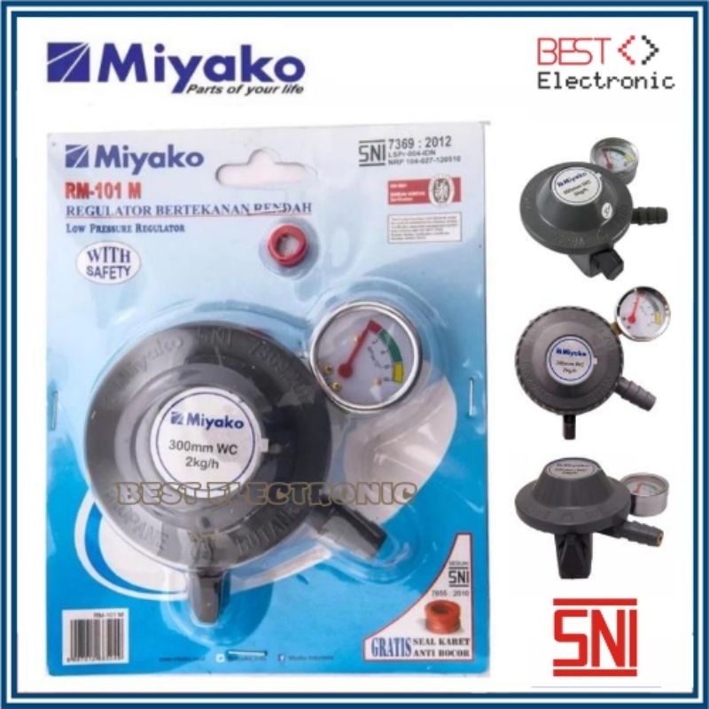 Regulator Tekanan Rendah Miyako RM 101 M / RM101M / RM-101M / RM101 / RM-101 M