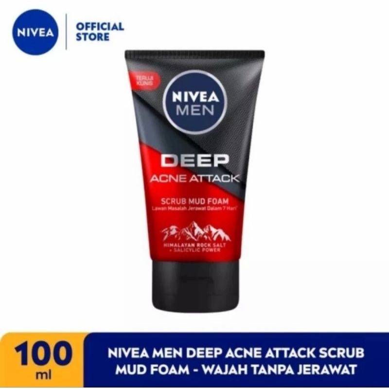 Nivea Men Deep Acne Attack 100ml