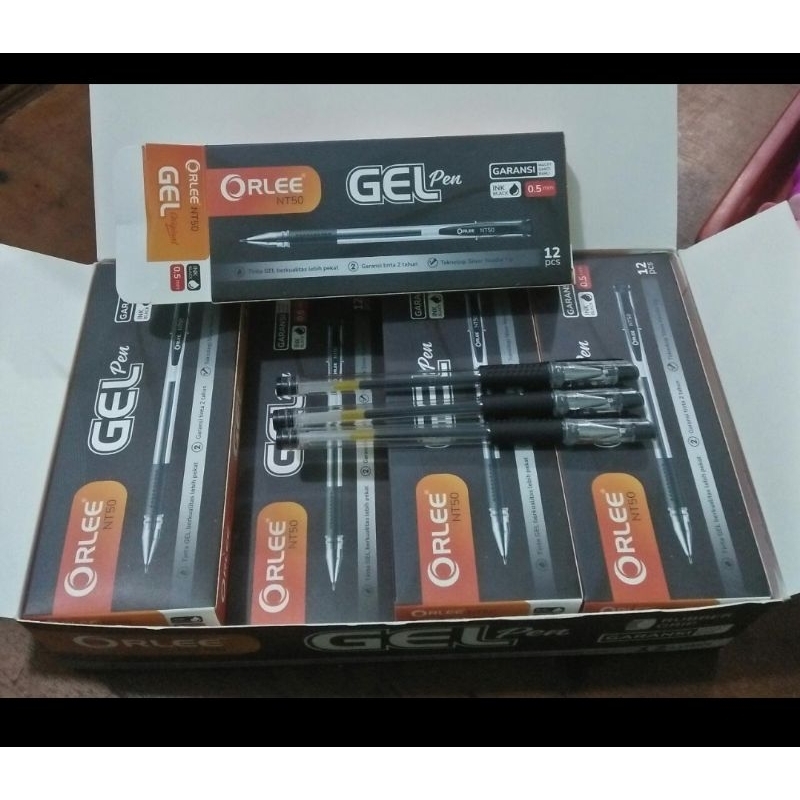 

Bolpoin Gel Orlee isi 12