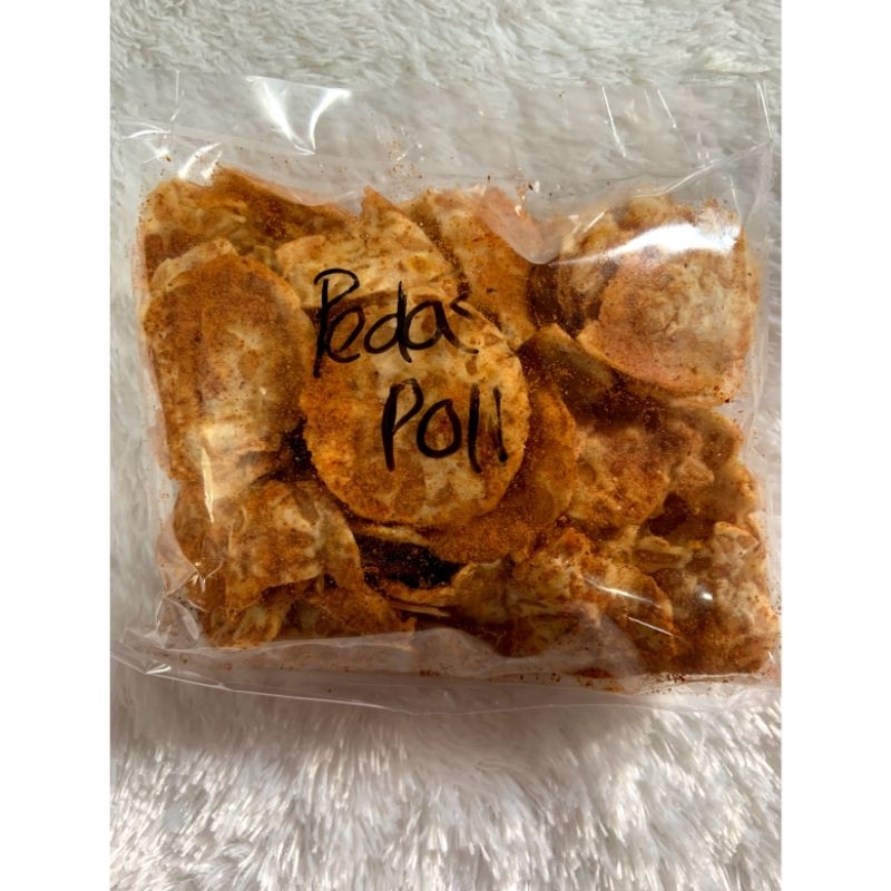 

KERIPIK TEMPE RENYAH GURIH TIPIS ENAK [-+90 gr] ORIGINAL DAN PEDAS