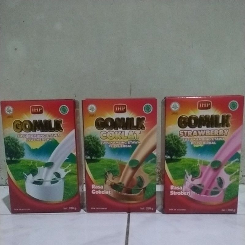 

GOMILK susu kambing etawa 200g