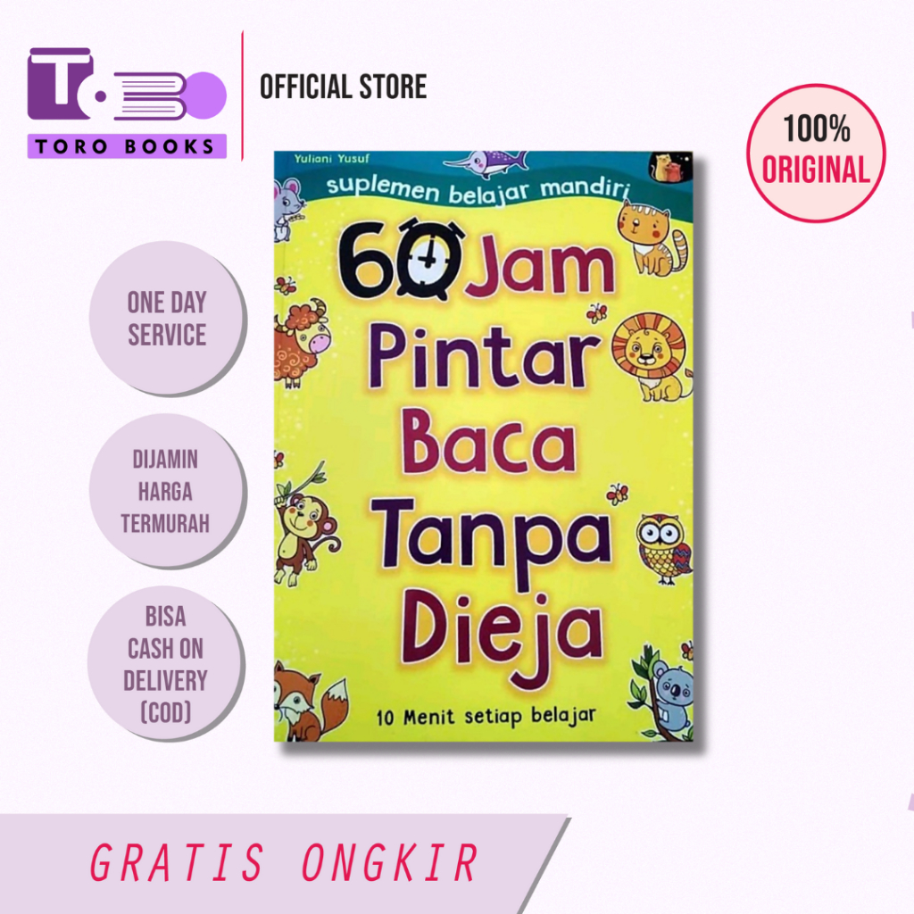 60 Jam Pintar Baca Tanpa Dieja
