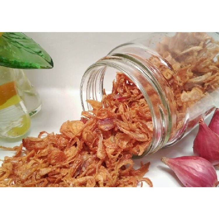 

Bawang Goreng Asli Brebes Tanpa campuran Murni 100%