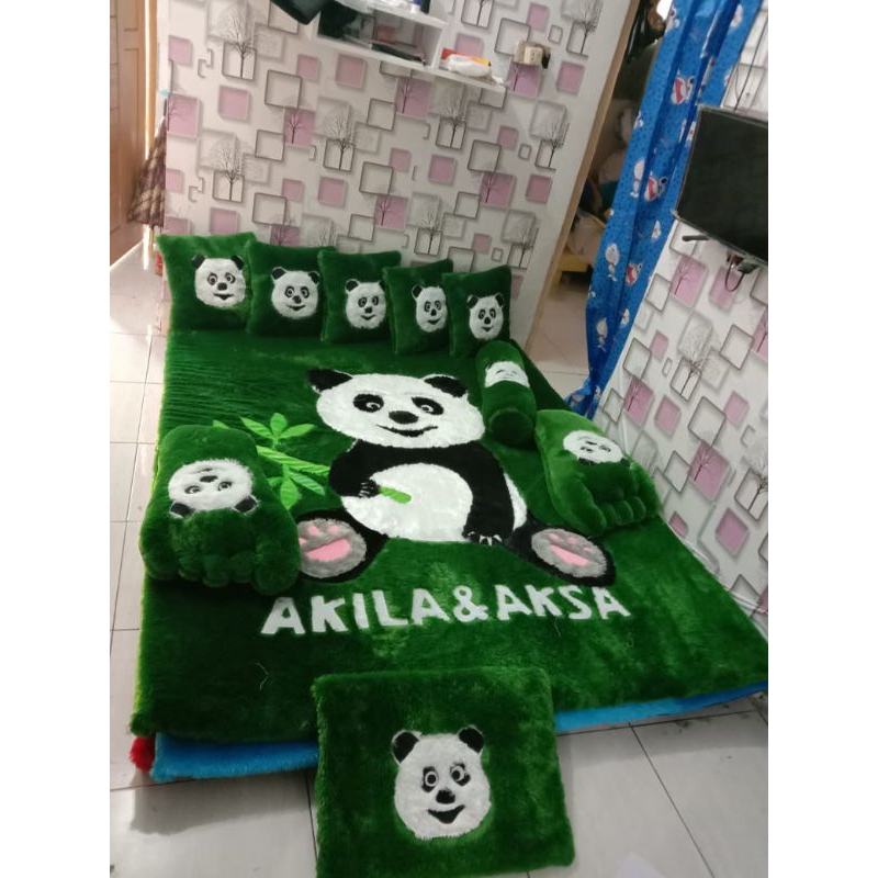 Karpet karakter panda