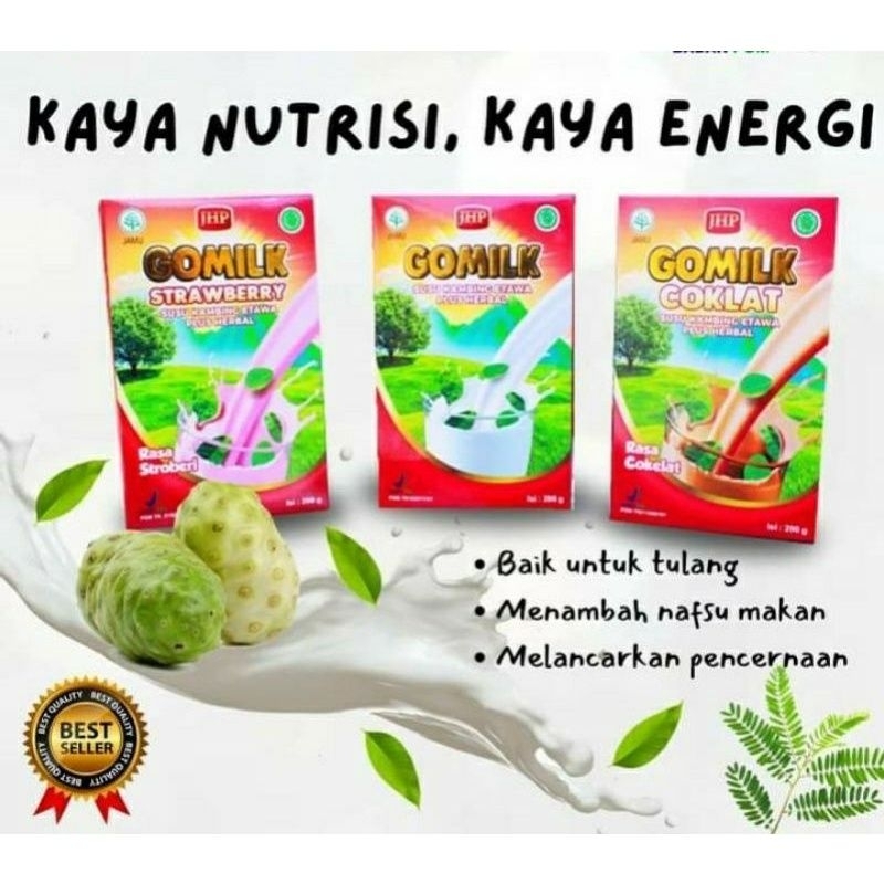

Gomilk susu kambing etawa plus herbal asli
