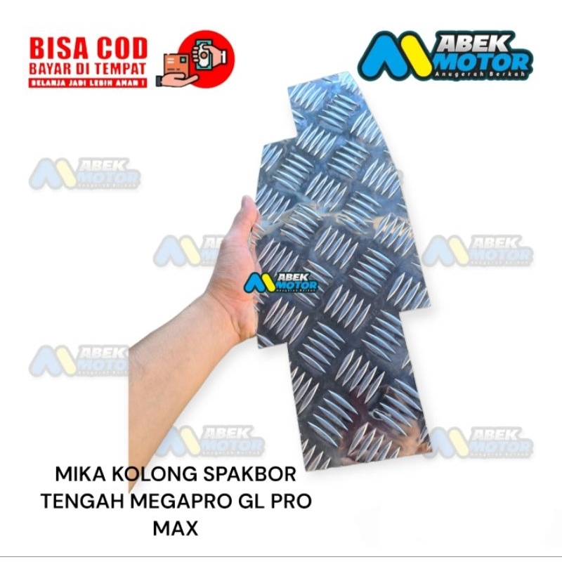 Mika Kolong Akrilik Bening Spakbor Tengah Bordes PNP GL PRO MAX MEGAPRO PRIMUS HIU