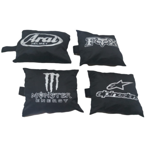 Hujan Diskon Jas Cover Tas Parasut Jual Raincoat Tebal Halus Taslan Tas Anti Air - Monster Energy