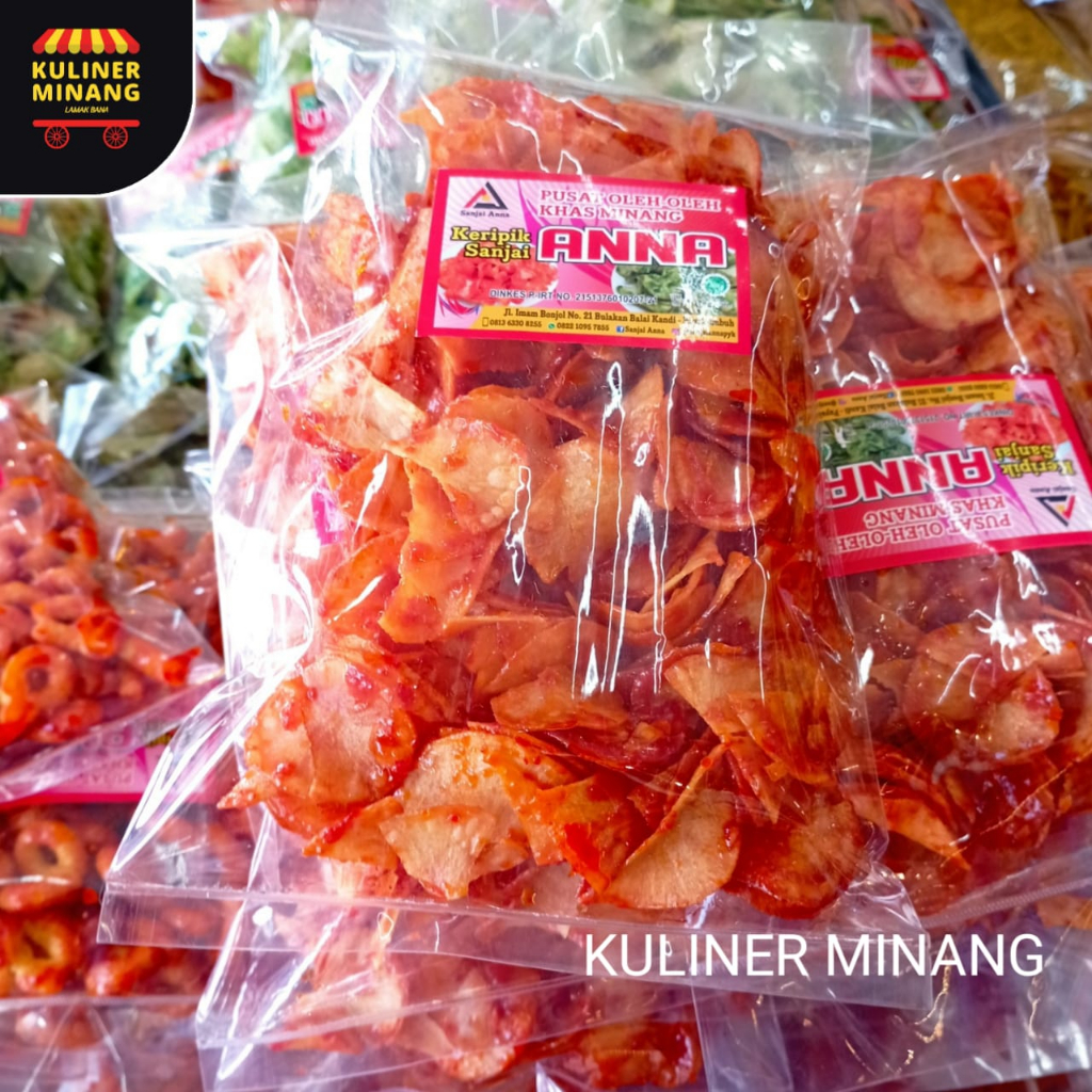 

Sanjai Balado Pedas Manis Anna Oleh Oleh Cemilan Makanan Payakumbuh Padang Khas Pariaman Jajanan urang awak Snack Kuliner Minang Kabau Murah Gurih Renyah Enak Spicy Resmi 100% Halal Original AX01