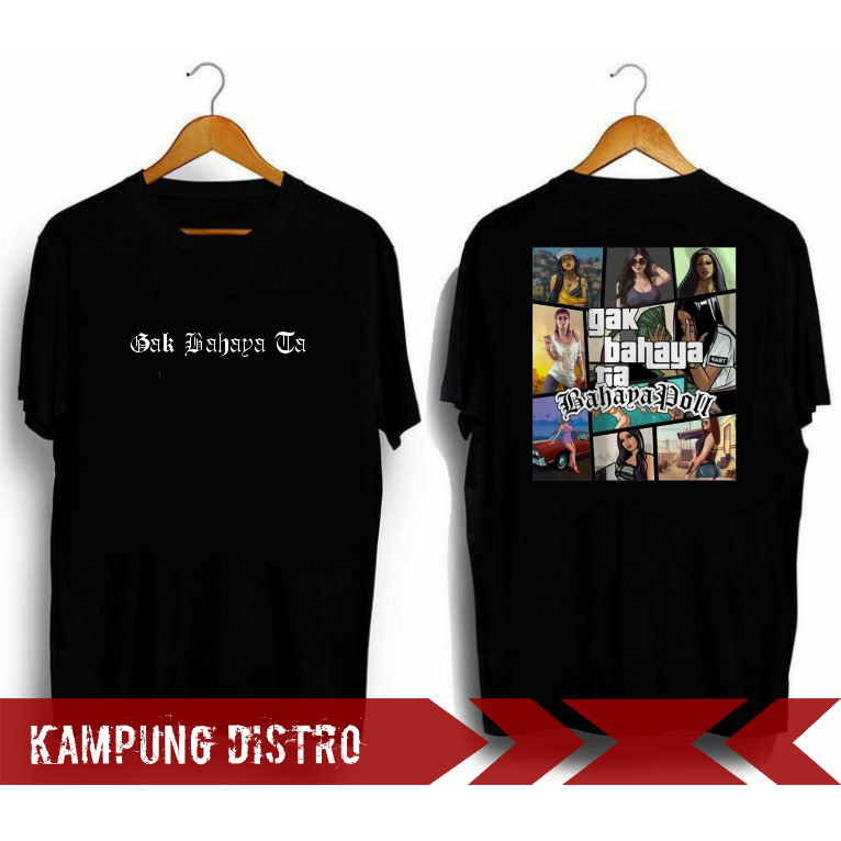 Kaos Distro Gak Bahaya Ta Pornstar | kaos gak bahaya ta | kaos Premium