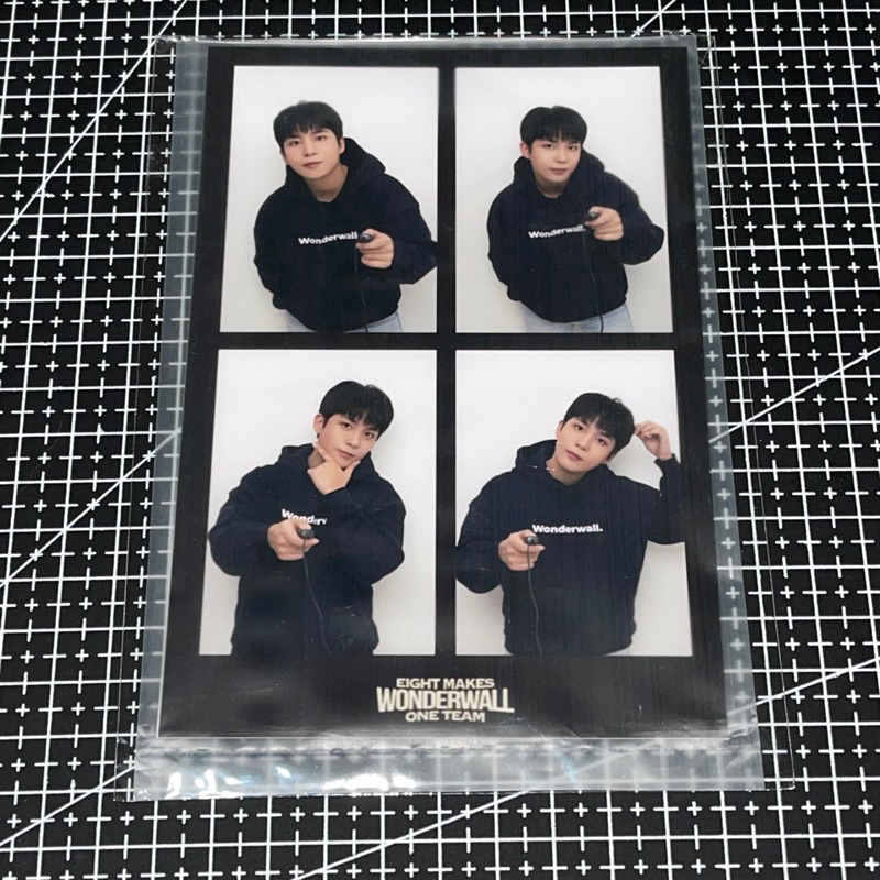 [BACA DESKRIPSI] SEALED 4cut Photo Wonderwall ATEEZ Choi Jongho
