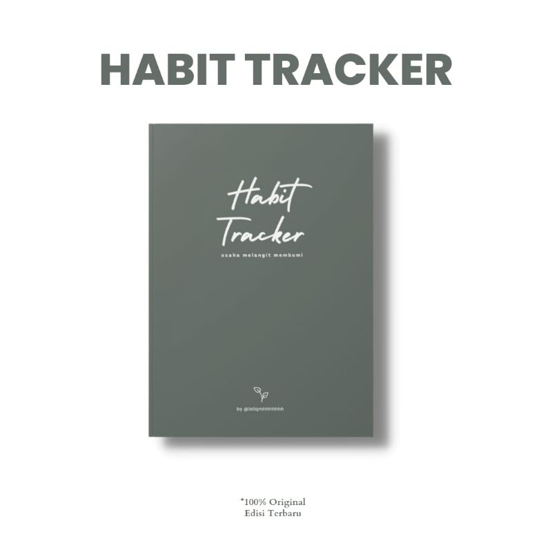 

BUKU HABIT TRACKER by Istiqomah