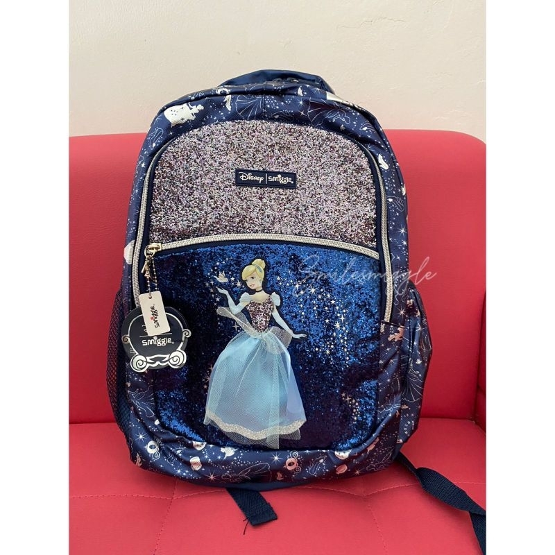 Smiggle Disney Princess Cinderella Backpack Tas Smiggle SD