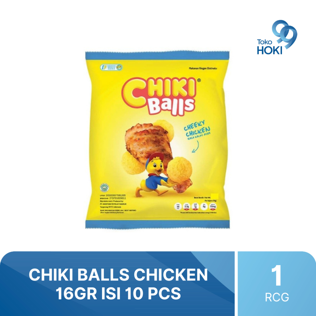 

CHIKI BALLS CHICKEN/KEJU/COKLAT 16GR ISI 10 PCS