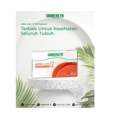 ASTAGEN 12 Unihealth Antioksidan untuk Menjaga Keseimbangan Antioksidan Tubuh