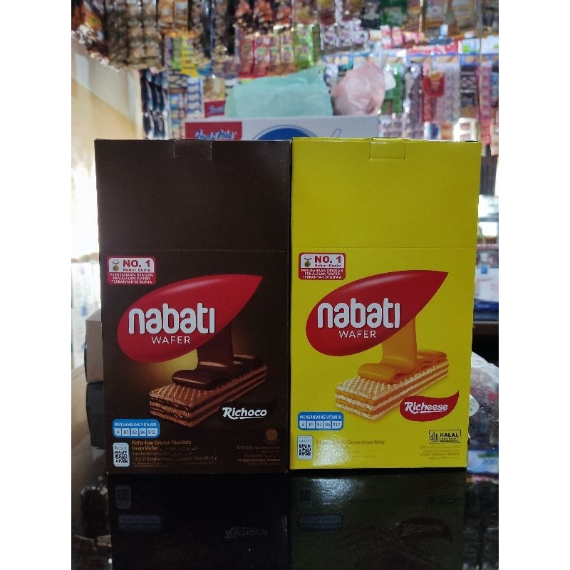 

Nabati Wafer Richeese / Richoco Wafer isi 20 pcs kemasan 6 gr