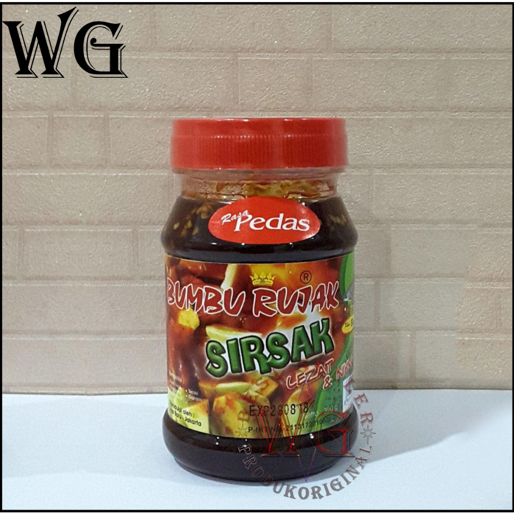 

Bumbu Rujak Sirsak Cap Gurame Rasa Pedas 320 Gram
