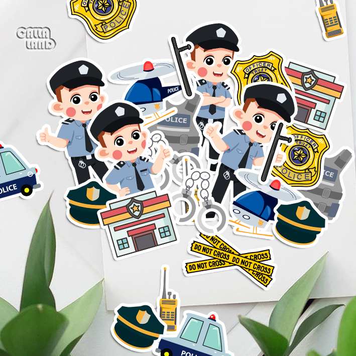 

Calla Land 13Pcs Sticker Pack Bentuk [POLISI] Aesthetic for Bullet Journal Decoration Planer Diary Scrapbook DIY Gift