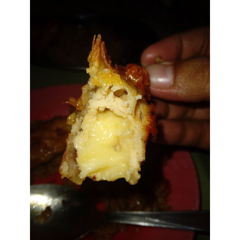 

pangsit ayam keju mozarella hot bisa kuah bisa tanpa kuah(nyemek) kemasan instan siap saji
