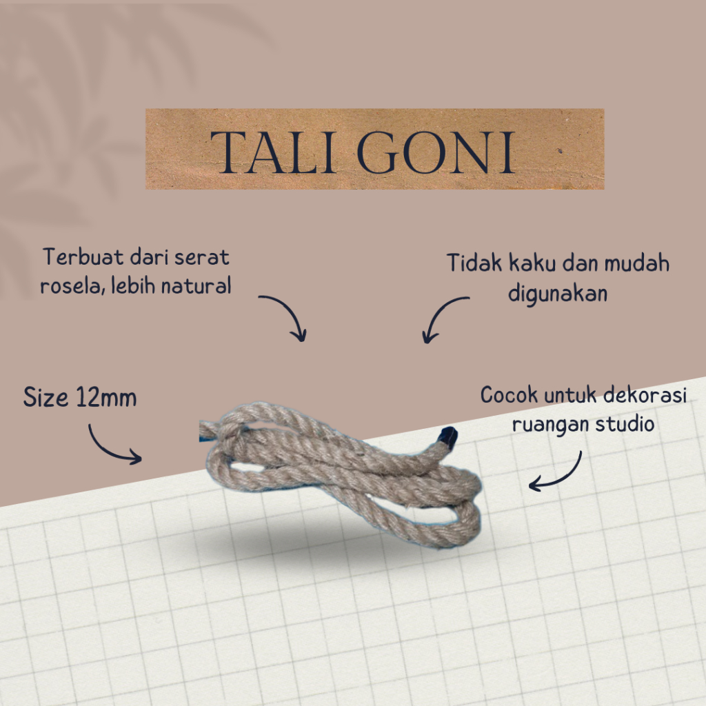 Tali Tambang Goni 12mm 20meter