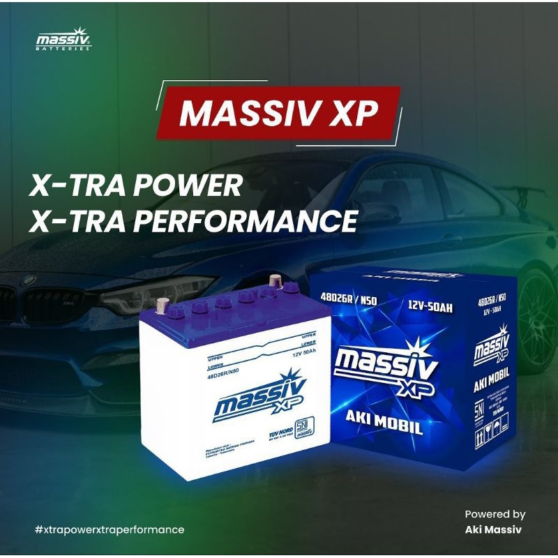aki MASSIVE XP 34B19R AVANZA RUSH XENIA TERIOS