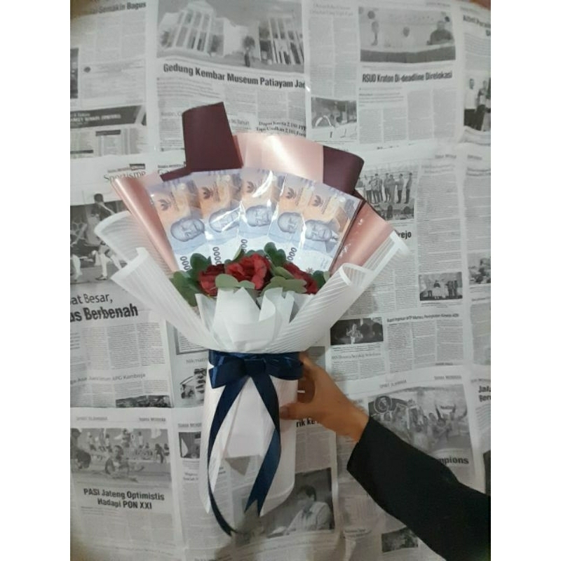 Jasa buket custom