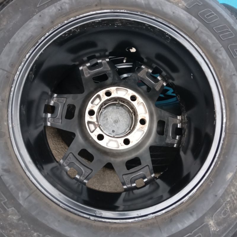 pelek variasi offroad trd r17 pcd 6x139 + ban