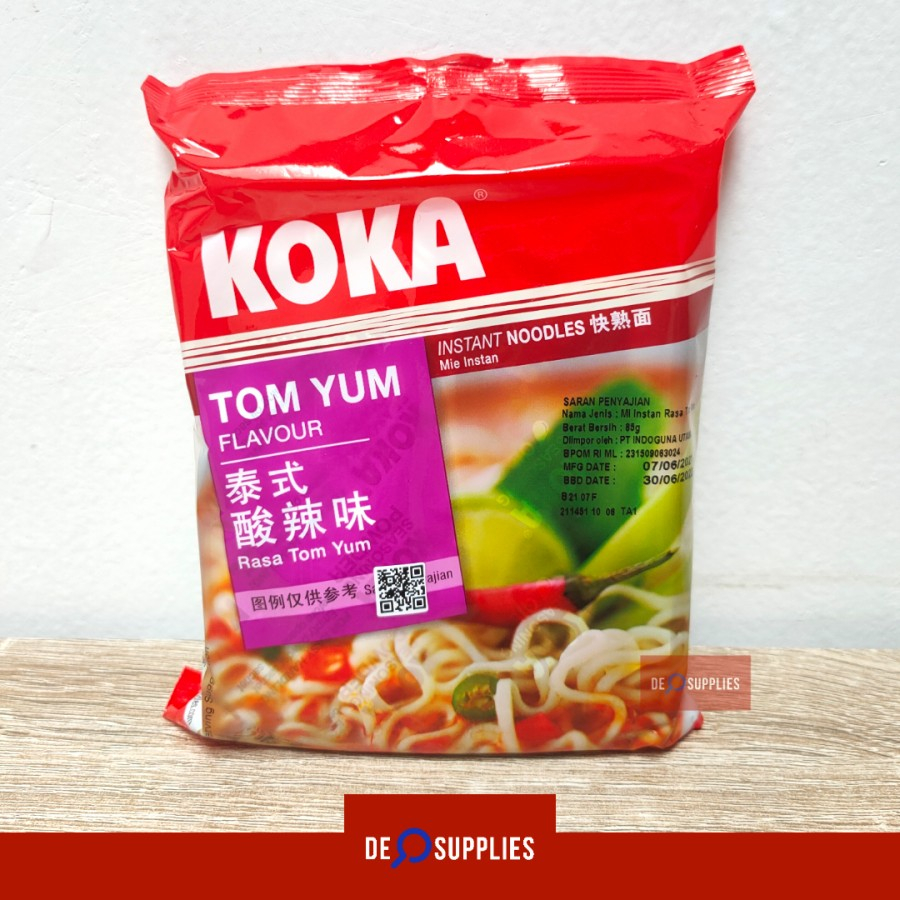 

KOKA Tom Yum Instant Noodles 85g - Mie Instan Tomyum Tomyam Tom Yam