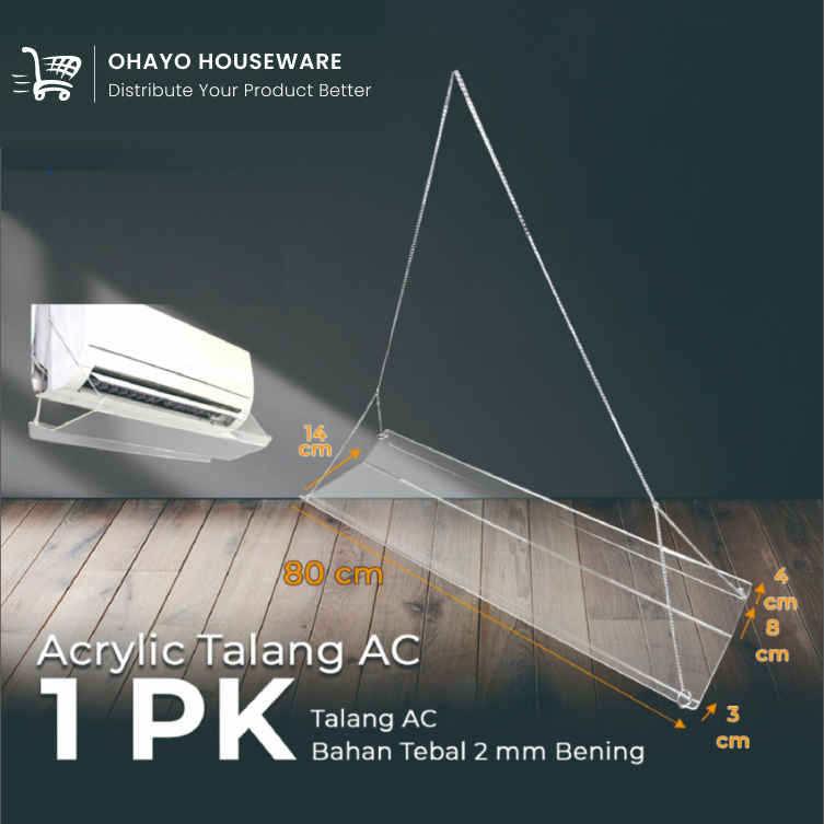 Akrilik Talang AC 1 PK / Acrylic AC Reflektor / 2mm