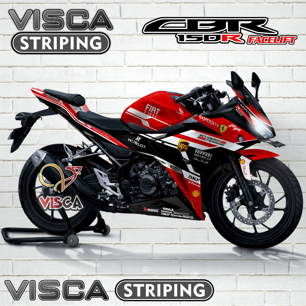 Decal CBR 150R Facelift Full Body - Stiker CBR 150R Facelift Full Body - Dekal CBR 150R Facelift Ful