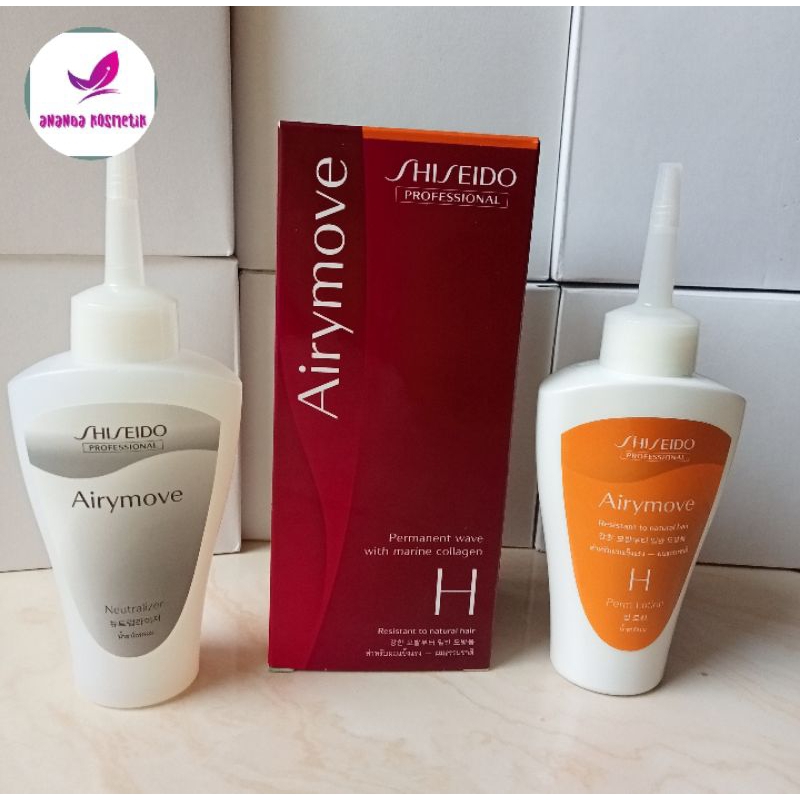Shiseido H Airymove permanen wave curl profesional for normal hair