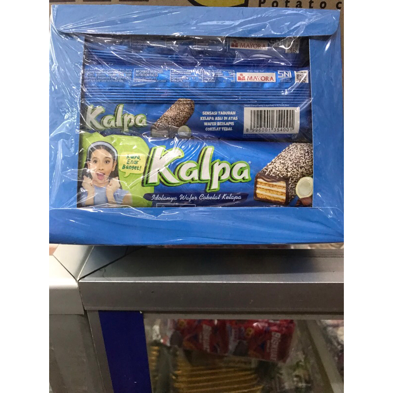 

Kalpa Wafer Coklat Kelapa Isi 12 @24gr