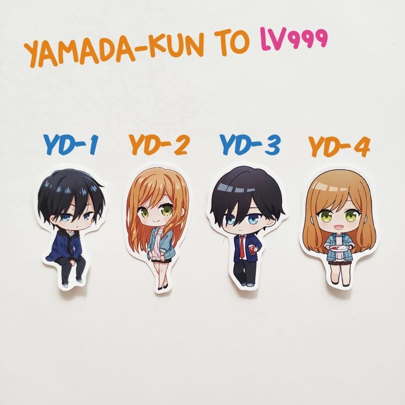 Sticker Anime Yamada-kun to Lv999 no Koi wo Suru Yamada Akane Merchandise