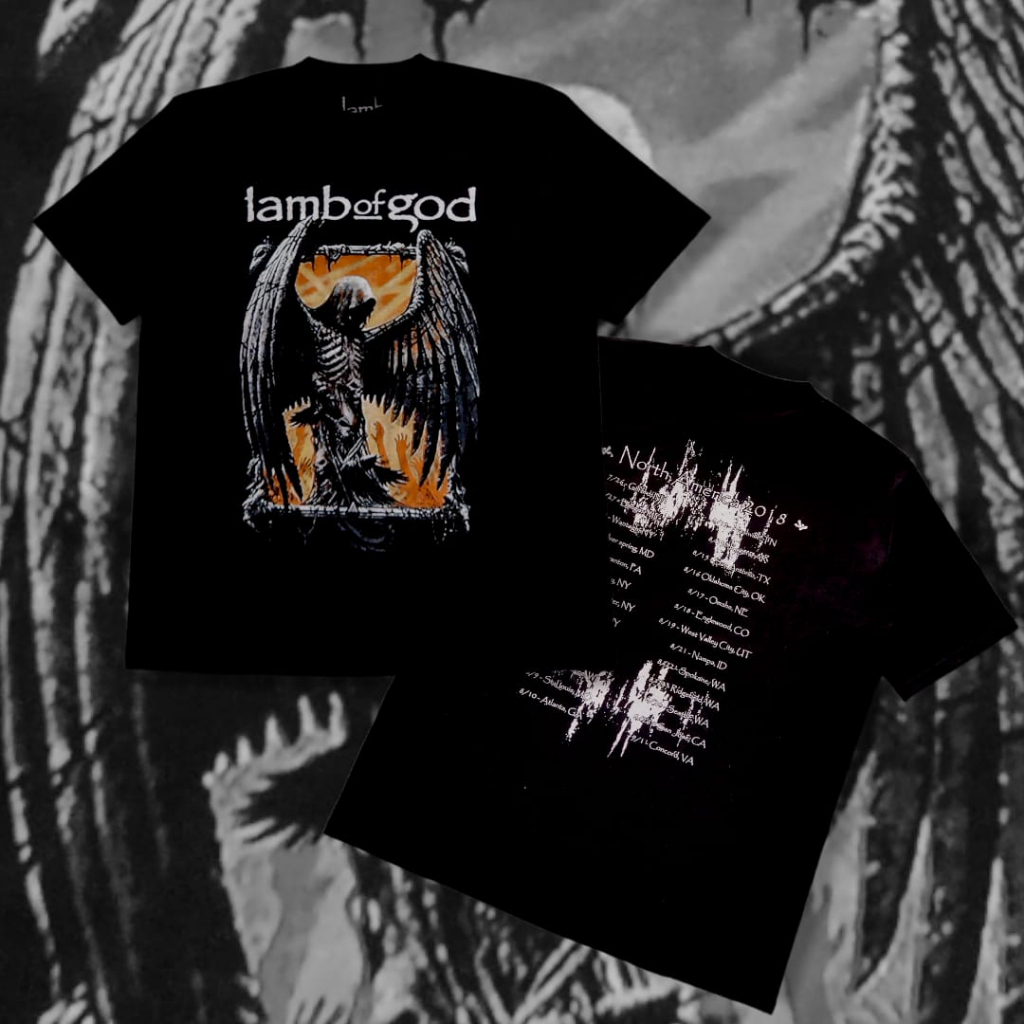 lamb of god tour shirt 2018