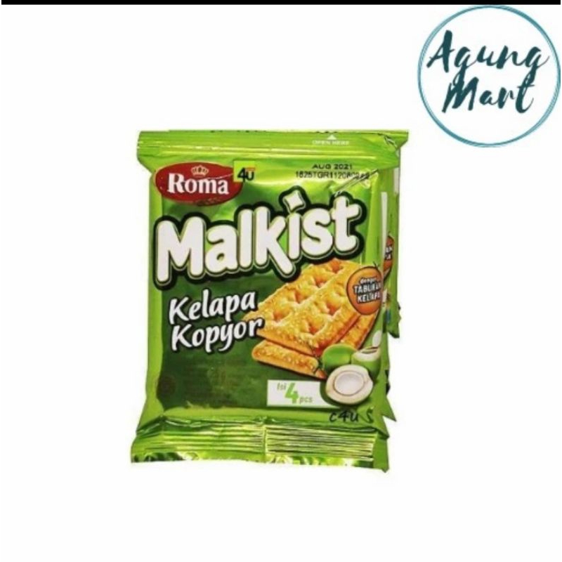 

Roma Malkist Kelapa Kopyor 25g