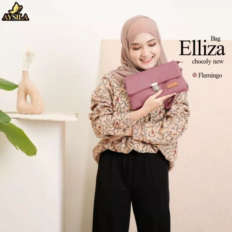 elliza bag by Aysila clutch dompet Pouch tas selempang wanita tas 2in1