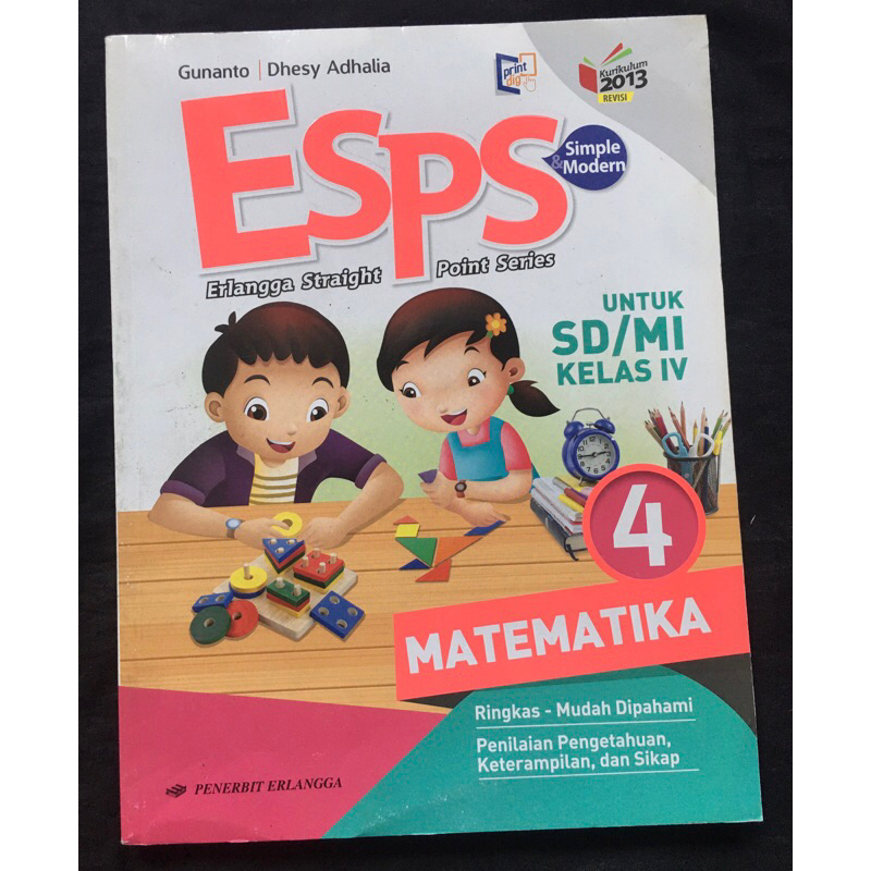 Buku ESPS Matematika Kelas 4