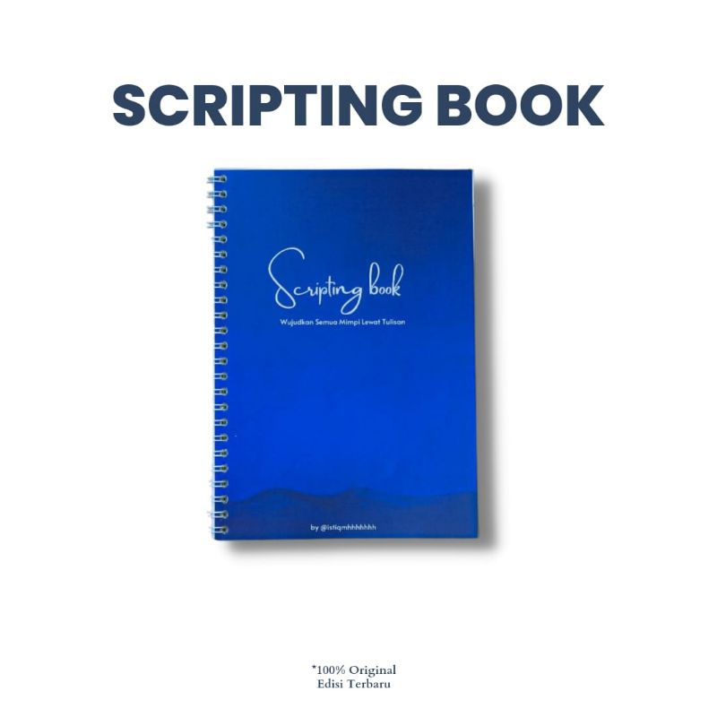 

SCRIPTING BOOK by ISTIQOMAH